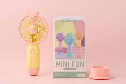 Mini Cartoon Air Cooler Fan