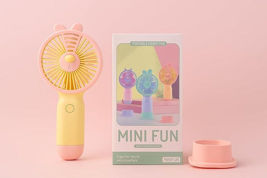 Mini Cartoon Air Cooler Fan