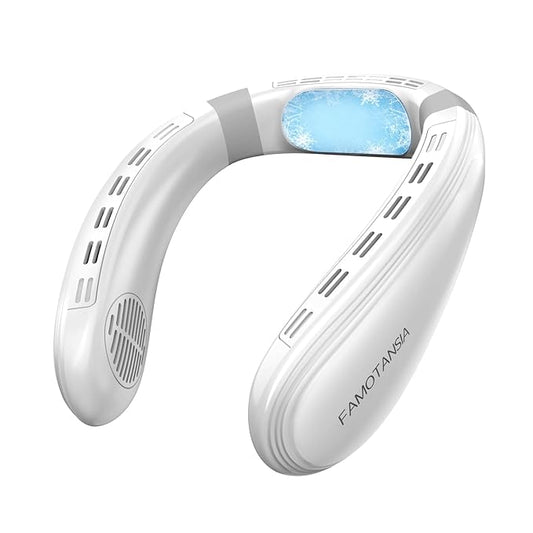 Portable Bladeless Hanging Rechargeable Neck Fan