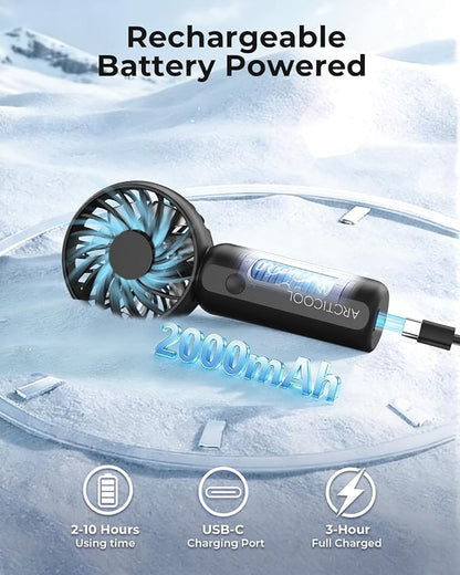 Portable Mini Fan - Rechargeable