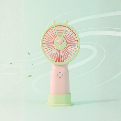 Mini Cartoon Air Cooler Fan